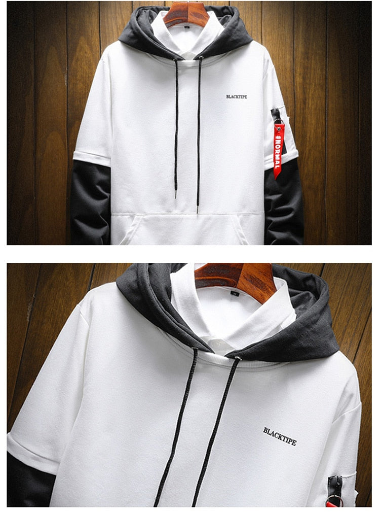 Patchwork hype hoodie Clearance