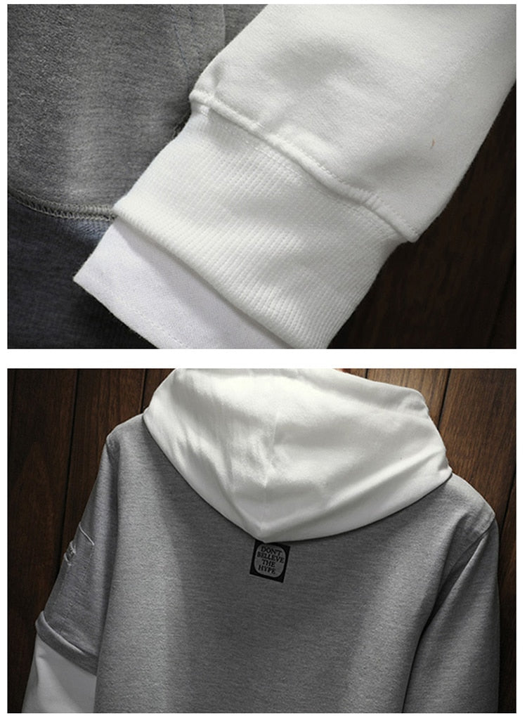 Patchwork hype hoodie Clearance