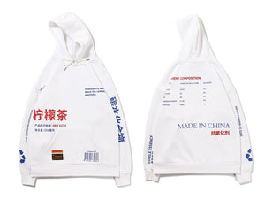MADE IN CHINA Hoodie ,  - Streetwear Hoodie - Slick Street