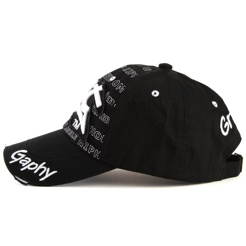 Bat Gaphy Distressed Baseball Cap (15 Colours) ,  - Streetwear Hats - Slick Street