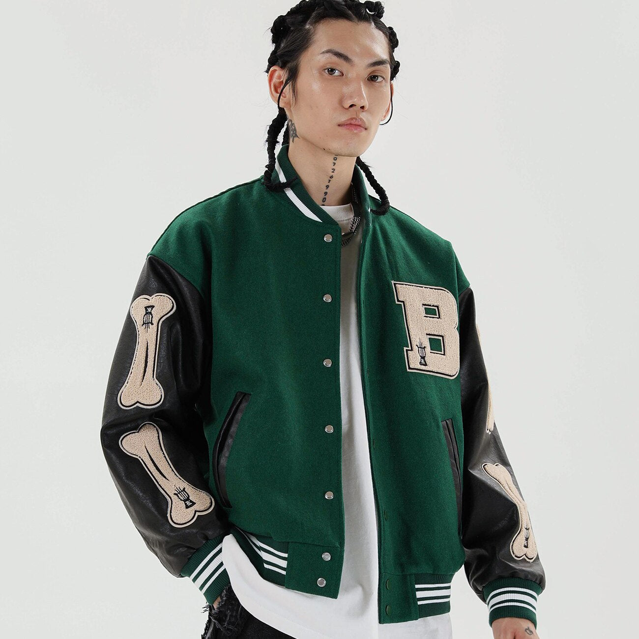 B Bone Bomber Jacket