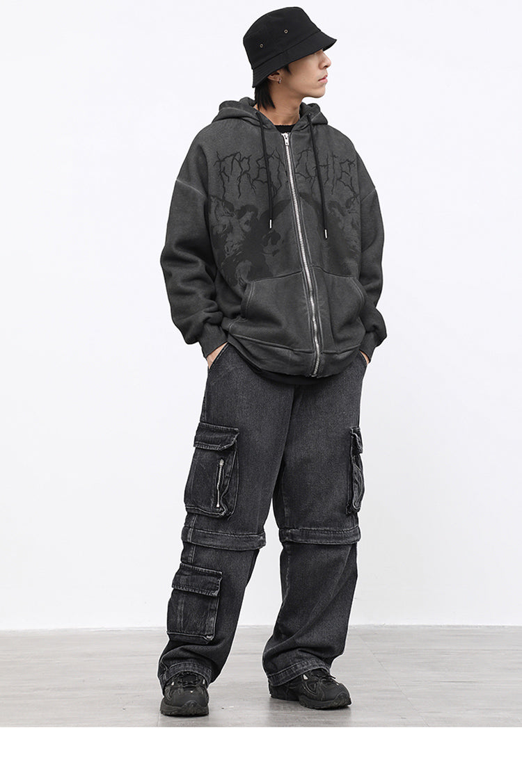 ZERO ZERO WEATHER Hoodie ,  - Streetwear Hoodie - Slick Street