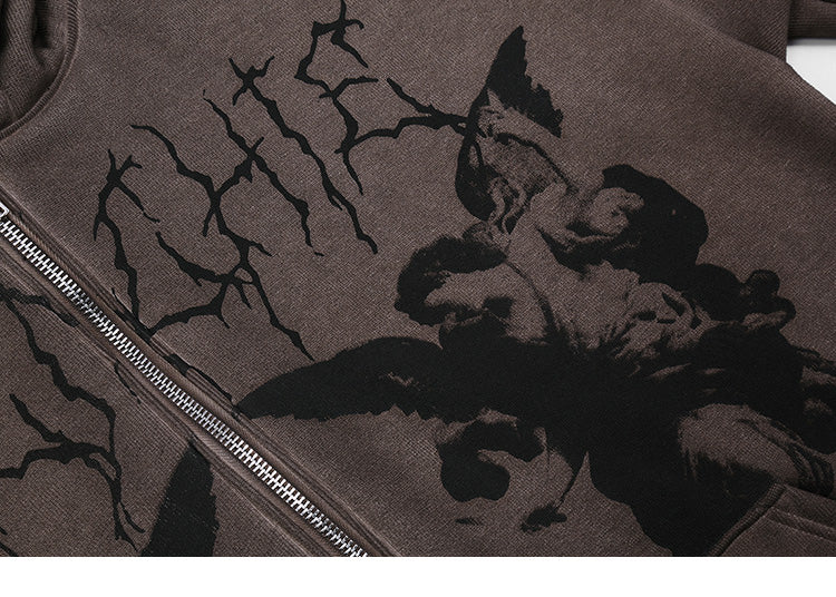 ZERO ZERO WEATHER Hoodie ,  - Streetwear Hoodie - Slick Street