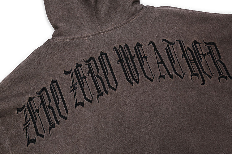 ZERO ZERO WEATHER Hoodie ,  - Streetwear Hoodie - Slick Street