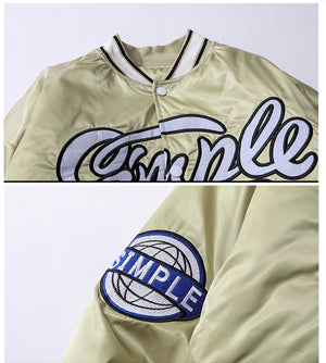 Simple Varsity Jacket ,  - Streetwear Jackets - Slick Street