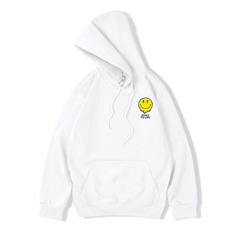 Smile To Life Hoodie ,  - Streetwear Hoodie - Slick Street