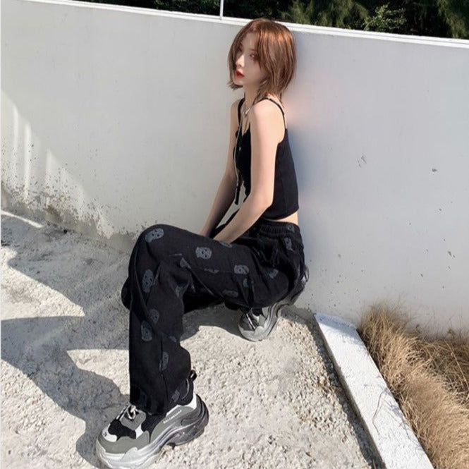 Ski Mask Corduroy pants ,  - Streetwear Joggers - Slick Street