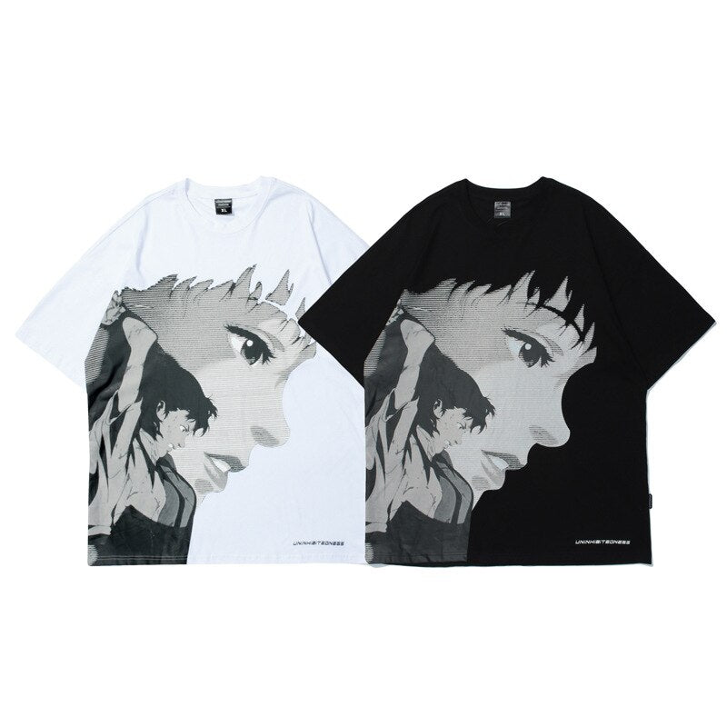 Anime Girl T-Shirt ,  - Streetwear T-Shirts - Slick Street