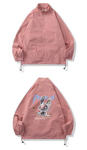 PPOJIA Windbreaker Jacket ,  - Streetwear Jackets - Slick Street