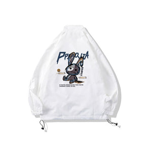 PPOJIA Windbreaker Jacket ,  - Streetwear Jackets - Slick Street