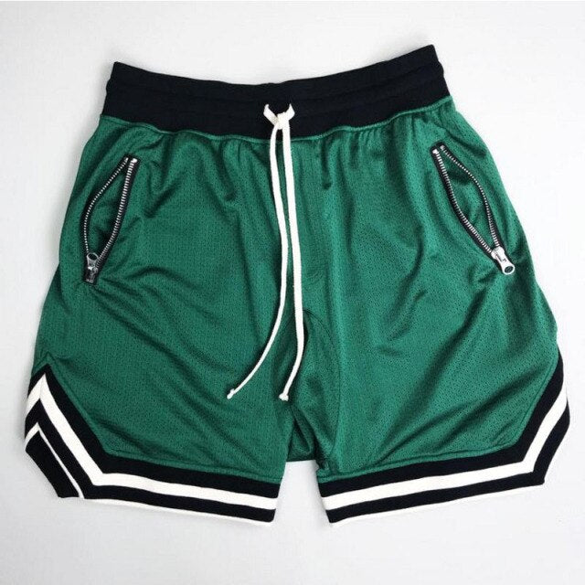 The Gym Shorts Green, XL - Streetwear Shorts - Slick Street