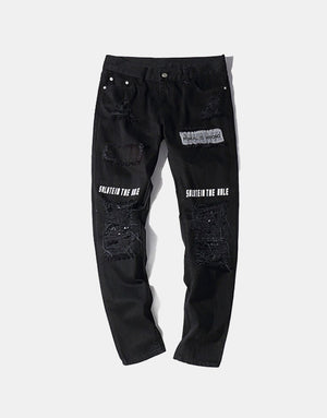Eversion Ripped Jeans ,  - Streetwear Jeans - Slick Street