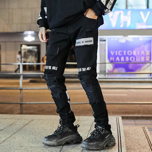 Eversion Ripped Jeans ,  - Streetwear Jeans - Slick Street