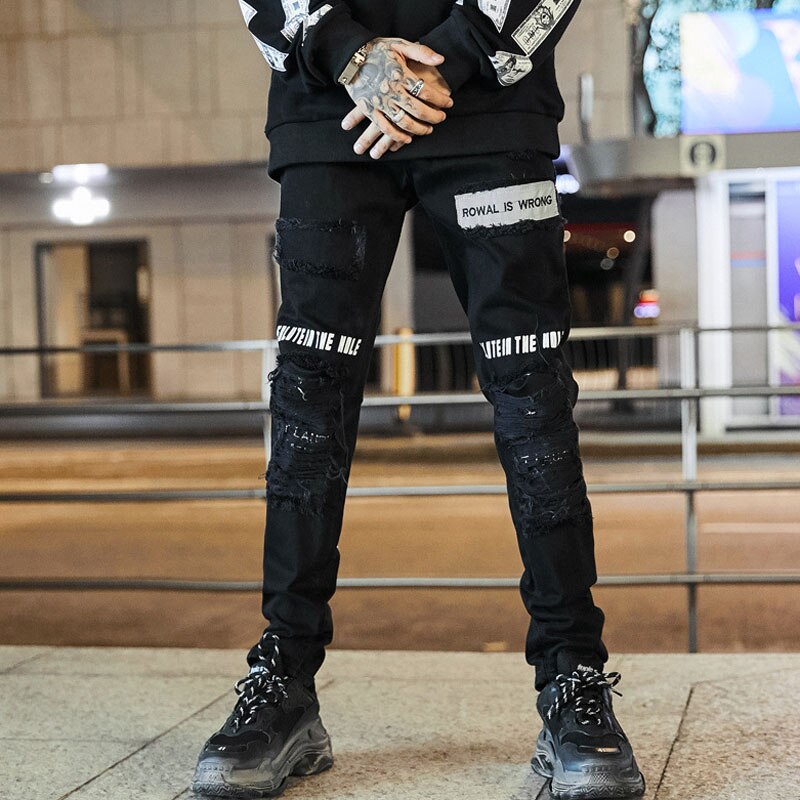Eversion Ripped Jeans ,  - Streetwear Jeans - Slick Street