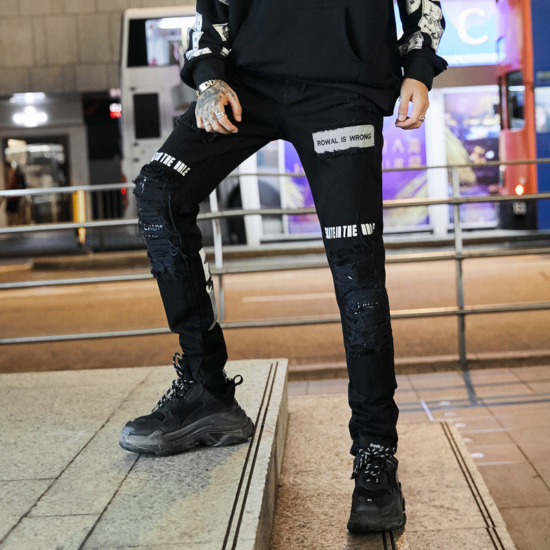 Eversion Ripped Jeans ,  - Streetwear Jeans - Slick Street