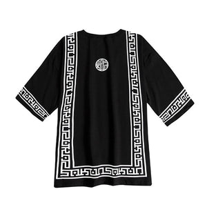 Japanese Pattern T-Shirt ,  - Streetwear T-Shirts - Slick Street