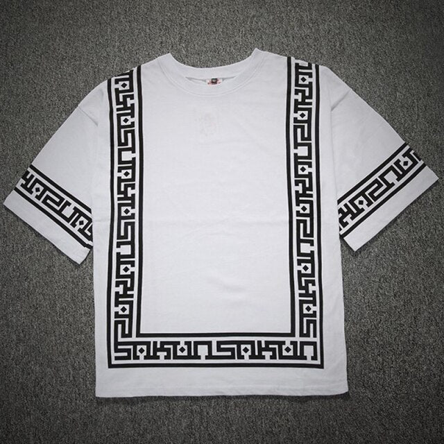 Japanese Pattern T-Shirt ,  - Streetwear T-Shirts - Slick Street