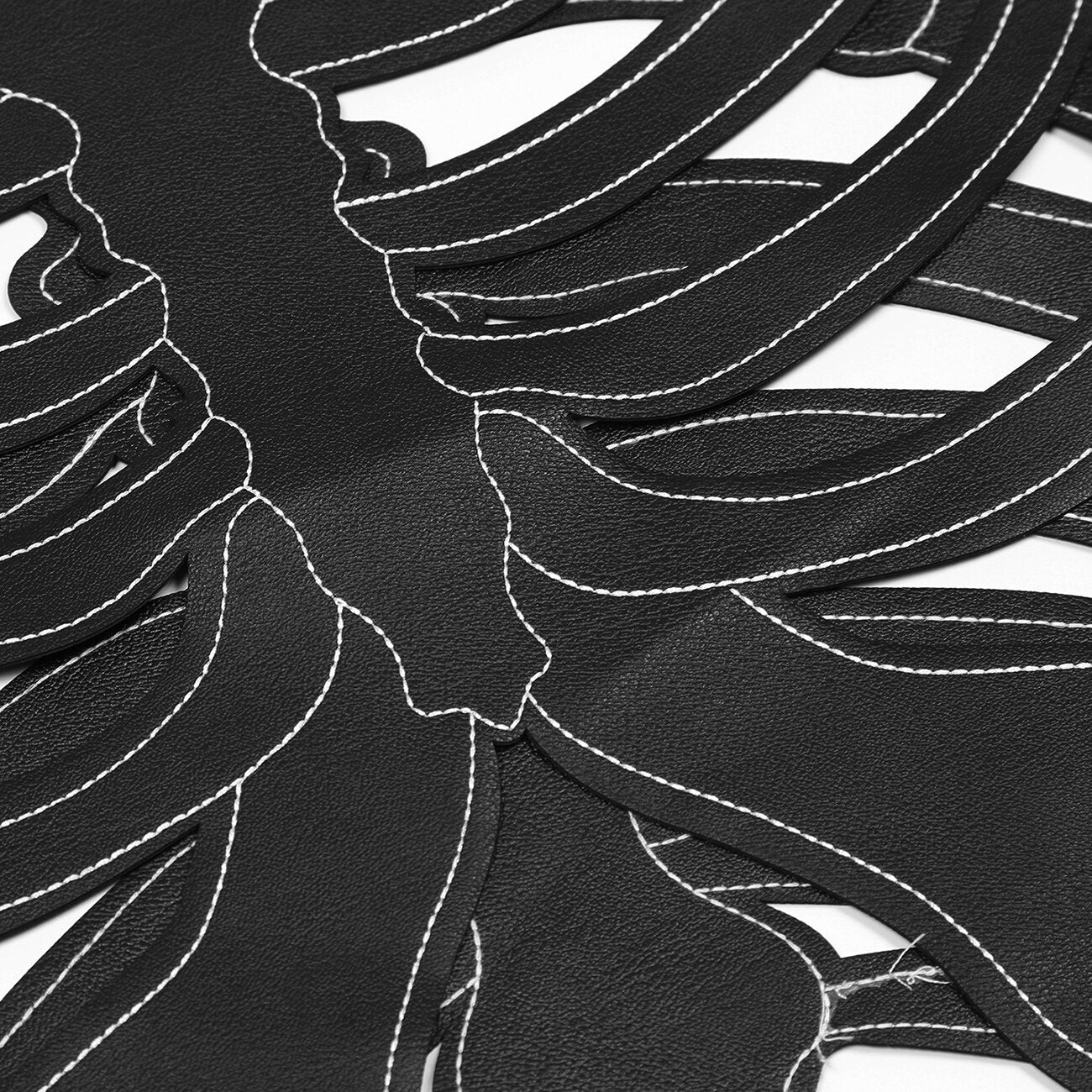 Black Work Skeleton Vest ,  - Streetwear Vest - Slick Street