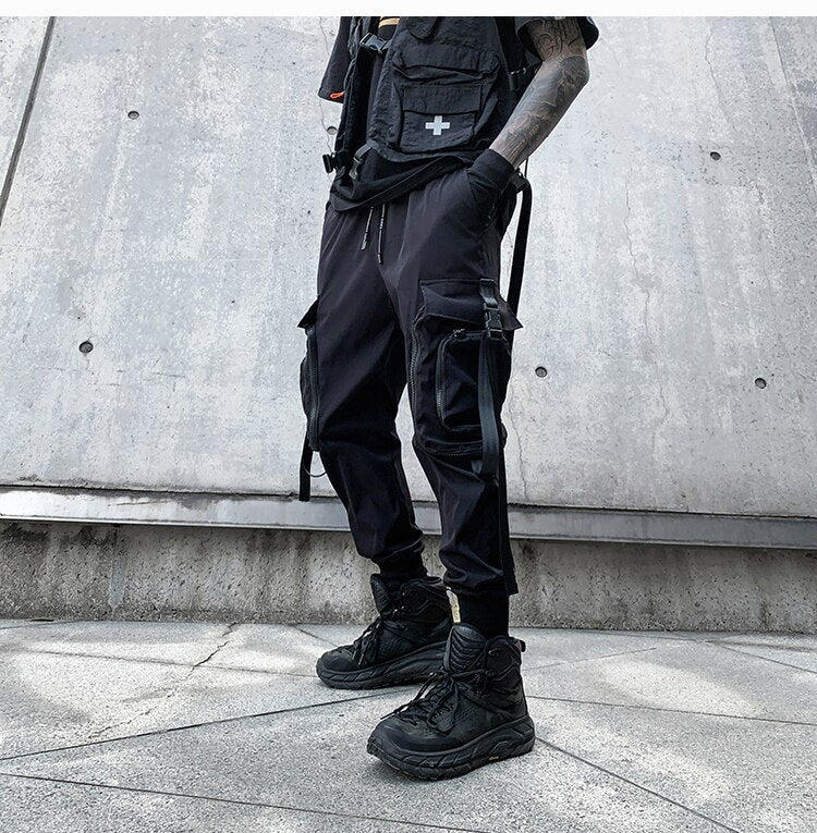 Stealth Cargo Pants ,  - Streetwear Cargo Pants - Slick Street