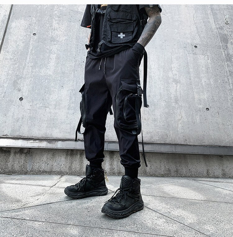 Stealth Cargo Pants ,  - Streetwear Cargo Pants - Slick Street