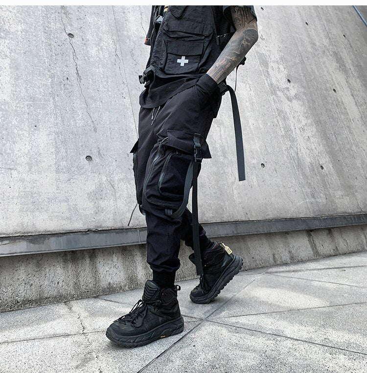 Stealth Cargo Pants ,  - Streetwear Cargo Pants - Slick Street