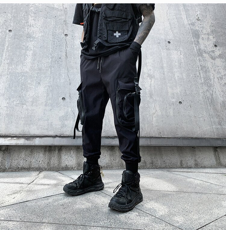 Stealth Cargo Pants ,  - Streetwear Cargo Pants - Slick Street