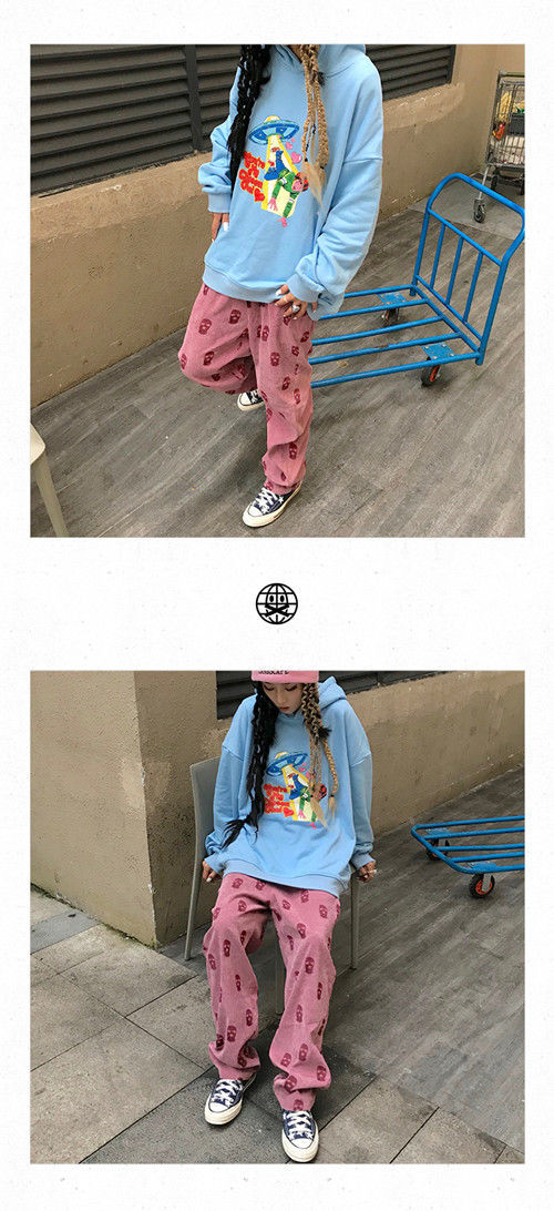 Ski Mask Corduroy pants ,  - Streetwear Joggers - Slick Street