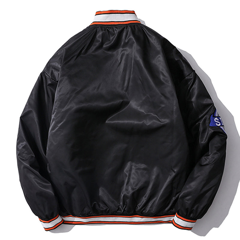 Simple Varsity Jacket ,  - Streetwear Jackets - Slick Street