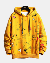 M-VP Hoodie Yellow, XS - Streetwear Hoodie - Slick Street