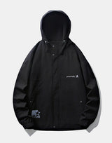 YOU & ME Jacket Black, XL - Streetwear Jackets - Slick Street