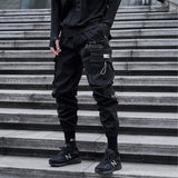 21-EVA Cargo Pants XS, Black - Streetwear Cargo Pants - Slick Street