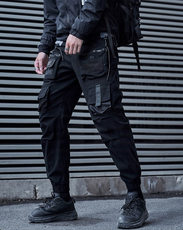 Urban Tech Cargo Joggers , - Streetwear Cargo Pants - Slick Street