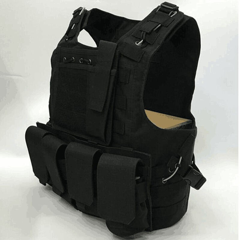 Tactical Camo Vest ,  - Streetwear Vest - Slick Street