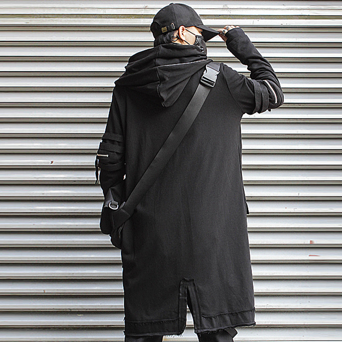 Dark Long Jacket ,  - Streetwear Jackets - Slick Street
