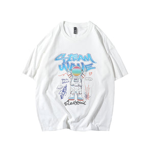 STEAM WAVE T-Shirt ,  - Streetwear Tops - Slick Street