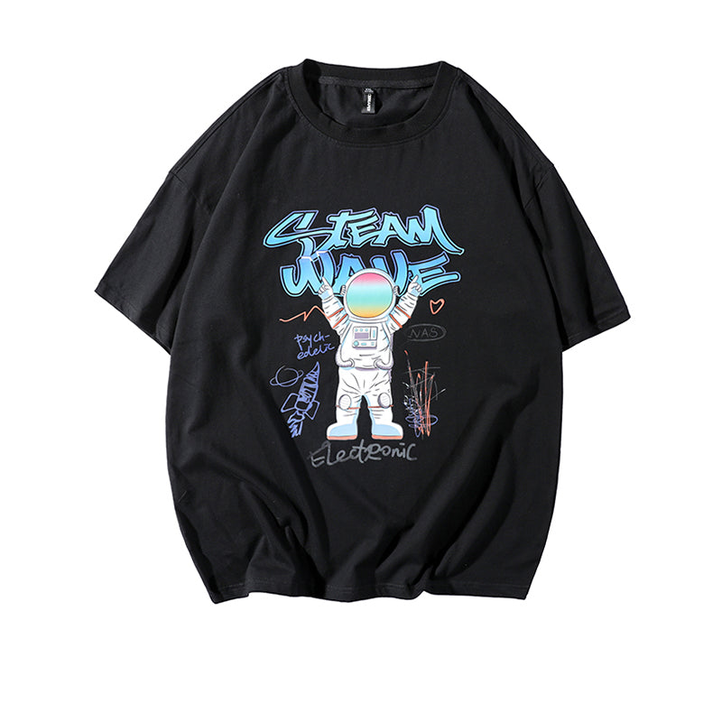 STEAM WAVE T-Shirt ,  - Streetwear Tops - Slick Street