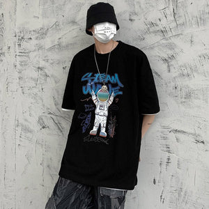 STEAM WAVE T-Shirt ,  - Streetwear Tops - Slick Street