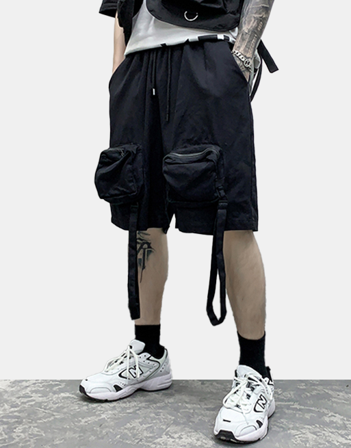 C21 Shorts Black, XS - Streetwear Shorts - Slick Street