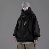Ninja Hoodie Black, XS - Streetwear Hoodie - Slick Street