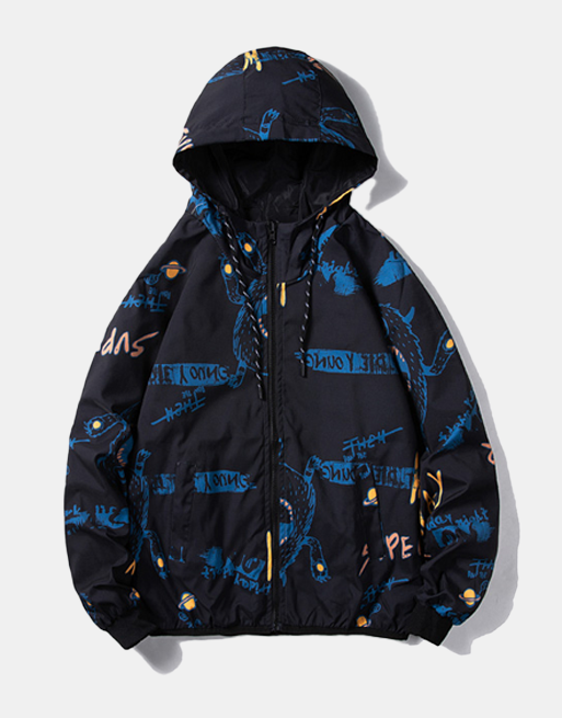 SVPER Reversible Jacket Black, XS - Streetwear Jackets - Slick Street