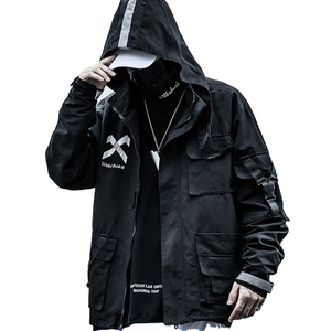 11BBS DUSK Reflective Coat Black, XS - Streetwear Coats - Slick Street
