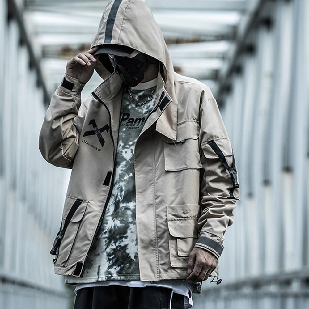 11BBS DUSK Reflective Coat ,  - Streetwear Coats - Slick Street
