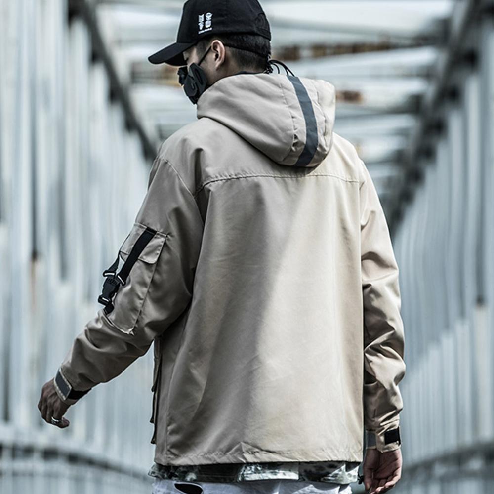 11BBS DUSK Reflective Coat ,  - Streetwear Coats - Slick Street