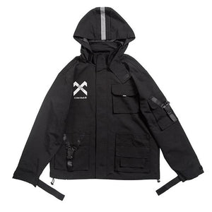 11BBS DUSK Reflective Coat ,  - Streetwear Coats - Slick Street