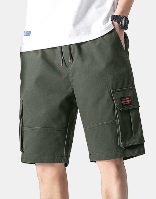 Casual Shorts army green, XS - Streetwear Shorts - Slick Street