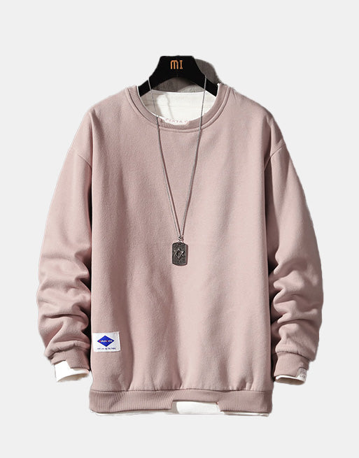 Velvet Sweater Pink, XS - Streetwear Sweatshirts - Slick Street