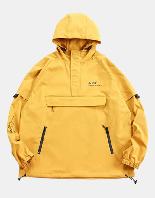 BHBR Jacket Yellow, M - Streetwear Jackets - Slick Street