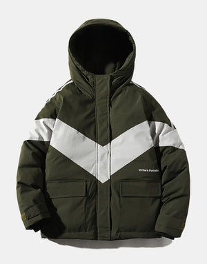 Writers Portrait Jacket Green, XS - Streetwear Jackets - Slick Street