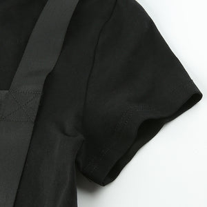 Slim Ribbon T-Shirt ,  - Streetwear Tops - Slick Street