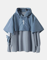 Dark Magician Hoodie Blue, XS - Streetwear Sweatshirts - Slick Street